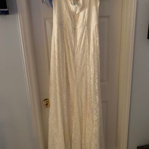 Torrid lace off shoulder special occasion dress